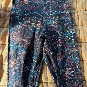 Floral Patterned Lululemon Leggings